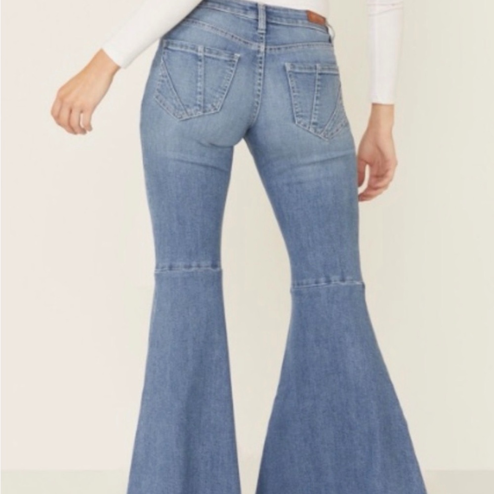 Shyanne Light Blue Flare Jeans
